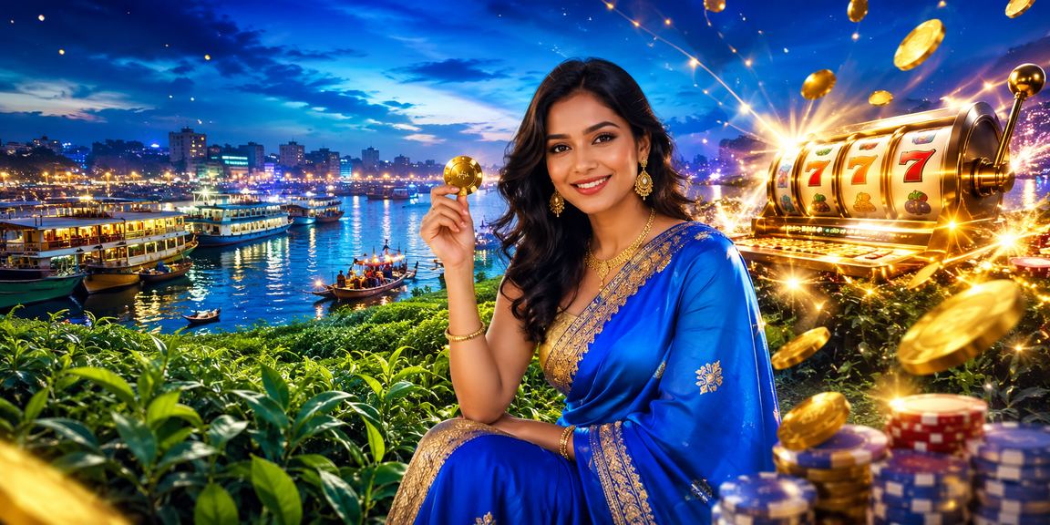 ঢাকায় স্লট গেম বিশ্লেষণ চা বাগান পটভূমিতে